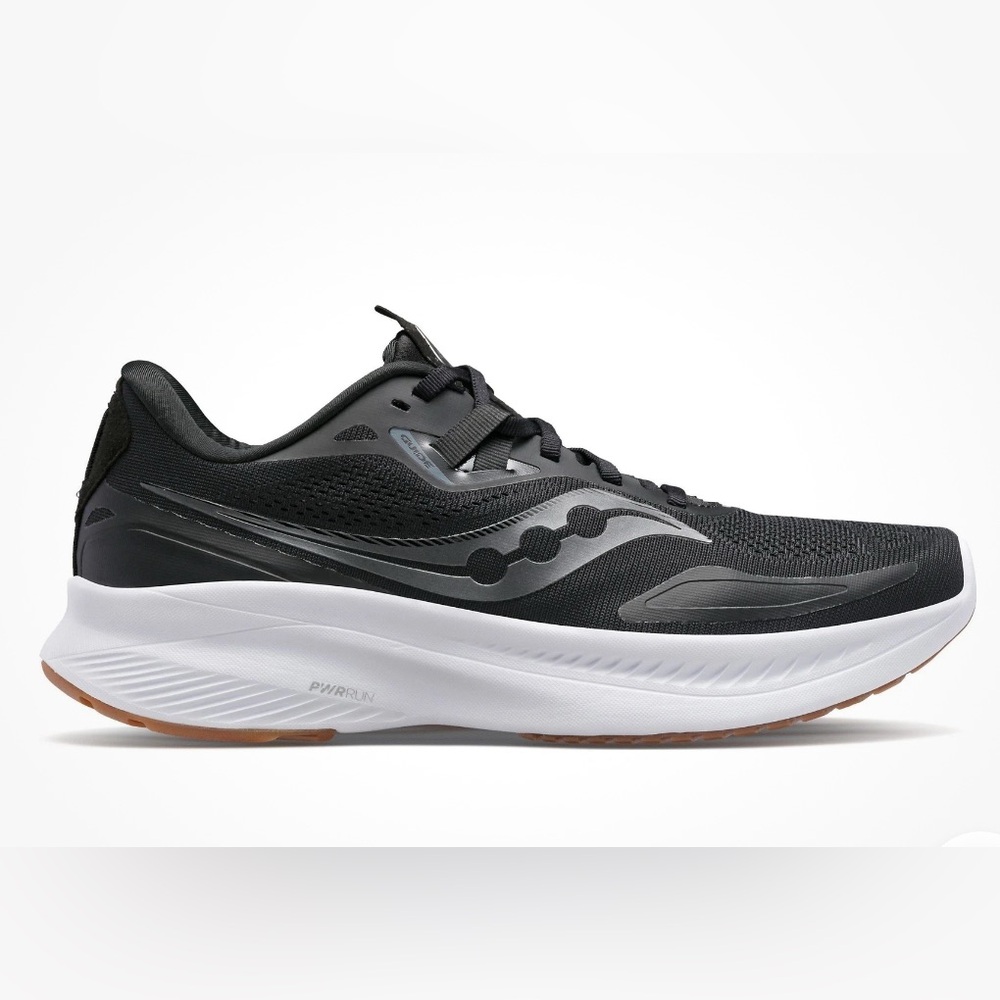 Saucony GUIDE PWWRUN Women Athletic Running Shoes Size 8.5 [S10684-12] Black